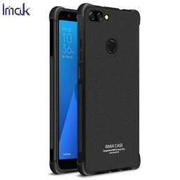 Husa Asus Zenfone Max M1 PLUS ZB570TL (X018D) - IMAK Gel TPU Drop Black Matt