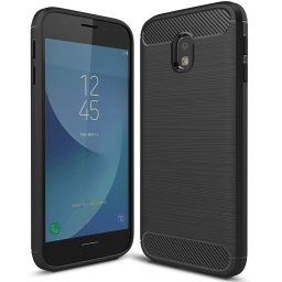 Samsung Galaxy J3 (2017) Husa Gel TPU Series Carbon, Black