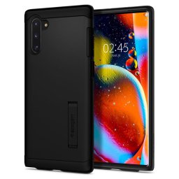Husa Samsung Galaxy Note 10 - Spigen Case Slim Armor, Black