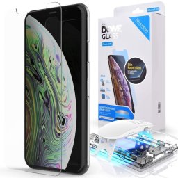 Folie Protectie Sticla pentru Apple iPhone X/XS - WhiteStone Dome Glass