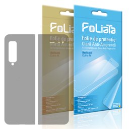 2 Seturi Folii de Protectie Samsung Galaxy Fold display fata si spate - FoliaTa