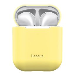 Husa siliconica - Baseus AirPods Case Yellow