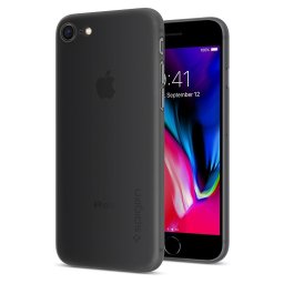 Husa Originala iPhone 7/8 /SE 2020 - Spigen Case Airskin, Black