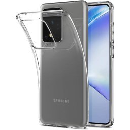 Husa Samsung Galaxy S20 ULTRA - Spigen Case Liquid Crystal, Transparent