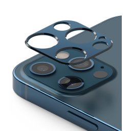 Protectie Camera iPhone 12 PRO - Ringke Camera Styling, Blue