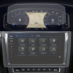 Volkswagen Arteon 2019+ Set Folii de Protectie pentru Ceasuri si Navigatie - HD-Premium FoliaTa