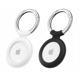Protectie ESR CLOUD APPLE AIRTAG WHITE & BLACK