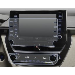 Toyota Corolla 2021+ Set (2 buc.) Folii de Protectie pentru Navigatie si Aer Conditionat - HD-Premium FoliaTa