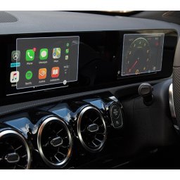 Mercedes-Benz A-Class GLB 2020+ Set (2 buc.) Folii de Protectie pentru Ceasuri si Navigatie - HD-Premium FoliaTa
