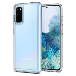 Husa Samsung Galaxy S20 - Spigen Ultra Hybrid, Crystal Clear