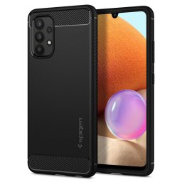Husa Samsung Galaxy A52/A52S - SPIGEN Rugged Armor Matte Black