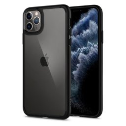 Husa iPhone 11 PRO-SPIGEN Ultra Hybrid Matte Black