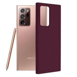 Husa Samsung Galaxy Note 20 ULTRA - Techsuit Soft Edge Silicone, Plum Violet