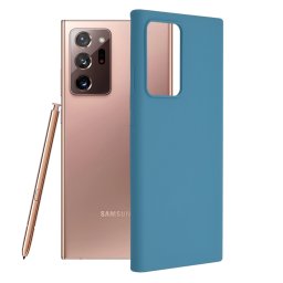 Husa Samsung Galaxy Note 20 ULTRA - Techsuit Soft Edge Silicone, Denim Blue