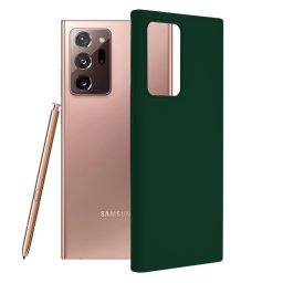 Husa Samsung Galaxy Note 20 ULTRA - Techsuit Soft Edge Silicone, Dark Green