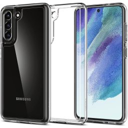 Husa Samsung Galaxy S21 FE (Fan Edition) 5G - SPIGEN Ultra Hybrid, Crystal Clear