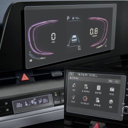 Kia Sportage 2022+ Set (3 buc.) Folii de Protectie pentru Ceasuri/Navigatie 8"inch/AC - HD-Premium FoliaTa