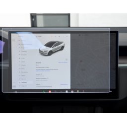 Tesla Model X 2023+ Folie de Protectie pentru Display Media Center - HD-Premium FoliaTa