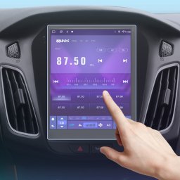 Folie de Protectie pentru Navigatie Android Ford Focus tip Tesla - HD-Premium FoliaTa