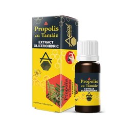 Propolis Glicerohidric cu Tamaie 30ml Apicolscience