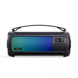 Boxa portabila AKAI ABTS-35, 10 W, Bluetooth, iluminare RGB, negru