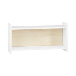 Poliță de perete pentru copii BUBO 35x72 cm alb/stejar deschis