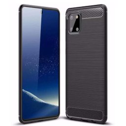 Husa Husa pentru Samsung Galaxy Note 10 Lite - Techsuit Carbon Silicone - Black