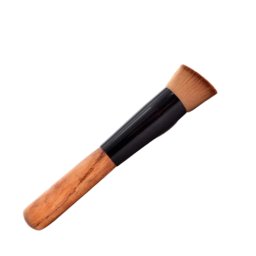 Pensula profesionala pentru machiaj, EVNC, tehnologie Kabuki, potivita pentru pudra, blush si fond de ten