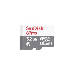 Card de memorie SanDisk Ultra microSDHC SDSQUNR-032G-GN3MN, 32 GB, UHS-I, Clasa 10