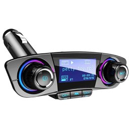 Modulator Fm Functie De Incarcare Telefon Bluetooth Handsfree Compatibilitate Universal Negru