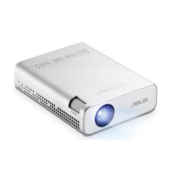 Videoproiector portabil ASUS ZenBeam E1R, WVGA (854x480), HDMI, 200 lumeni, Difuzor 2W, Argintiu