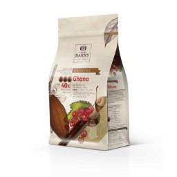Ciocolata cu Lapte 40 % Ghana, 1 Kg, Cacao Barry
