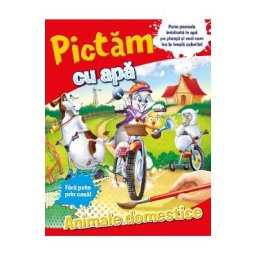 Pictam cu apa: Animale domestice