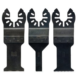 Set 3 lame oscilante, pentru unealta multifunctionala DT20713