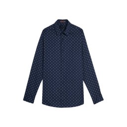 TED BAKER Cămaşă Ardea Ls Pen Dot Geo Print Shirt 272171 navy