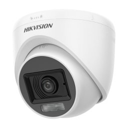 Camera analog turret, 5 MP, Hikvision, IR 20 m, Dual Light, microfon, lentilă 2,8 mm, DS-2CE76K0T-LPFS-2,8mm