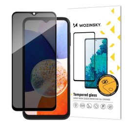 Privacy WZK AntiSpy - Folie protecție ecran din Sticlă securizată - compatibil cu Samsung Galaxy A13 A137 / A13 A135 - Privacy, Full Glue
