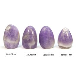 Ametist Lavanda Mineral Natural 65-80 x 48-52 x 38-41 mm - (XXL) - 1 Buc