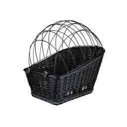 TRIXIE Cos pentru caini, atasare la bicicleta 35 x 49 x 55 cm negru