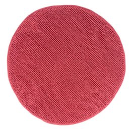 Covor baie rotund 80cm, roz, Fringe