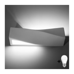 Aplică LED KERRY 1xE27/7,5W/230V ceramică/alb Brilagi