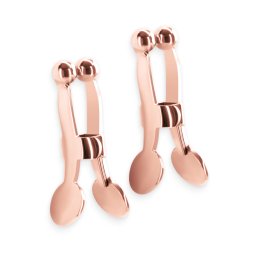 NS Novelties Bound Nipple Clamps C1 Rose Gold