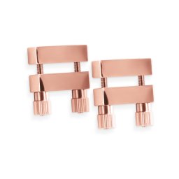 NS Novelties Bound Nipple Clamps V1 Rose Gold