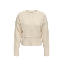 ONLY Tricotat Onlallie Life Ls Oneck Cc Knt 15294484 12-0304 TCX whitecap gray