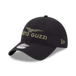 New Era sapca neagra moto guzzi washed