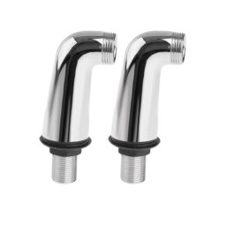 Set 2 buc cot adaptor 1/2"x3/4, Tycner, pentru montaj baterie baie pe cada