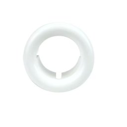 Rozeta pentru lavoar cu preaplin alb 19 mm