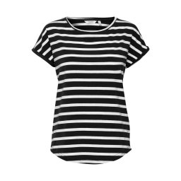b.young Tricou 'BYPamila' negru / alb