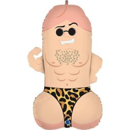 Balon folie burlacei MR. D barbat 91 cm