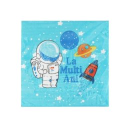 Set 10 servetele albastre Astronaut 33 x 33 cm